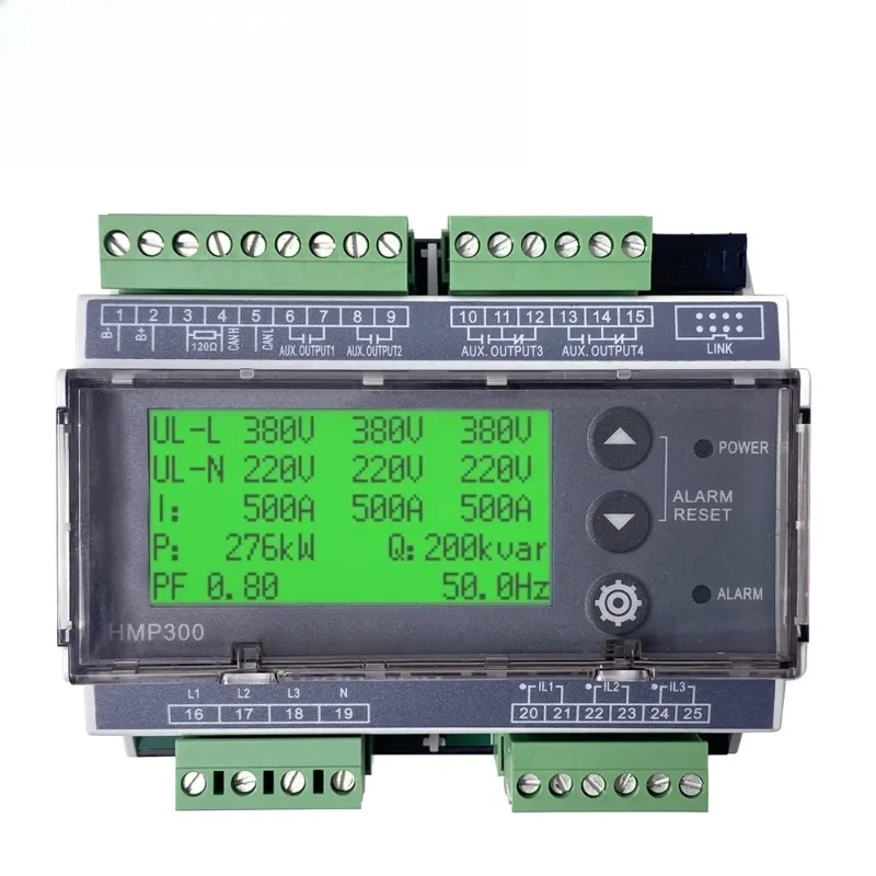 HMP300 Integrated Protection Module Generator Set Data Collector Voltage Current Power Monitoring Unit