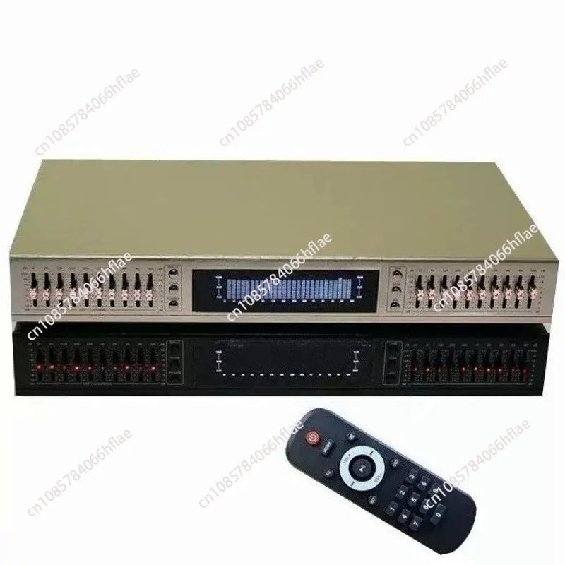 New Arrival EQ665HomeHIFIGraphicEqualizer&BalancedMixer with Built-in Bluetooth, Dual10-BandStereoToneControl (Treble/Alto/Bass)