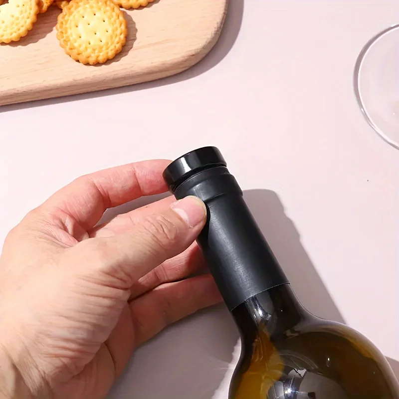 5pcs T-shaped Wine Corks Wine Stoppers Bottle Stoppers Reusable Wine Bottle Stopper Sealing Plug Bottle Cap For Wine Beer Bottle