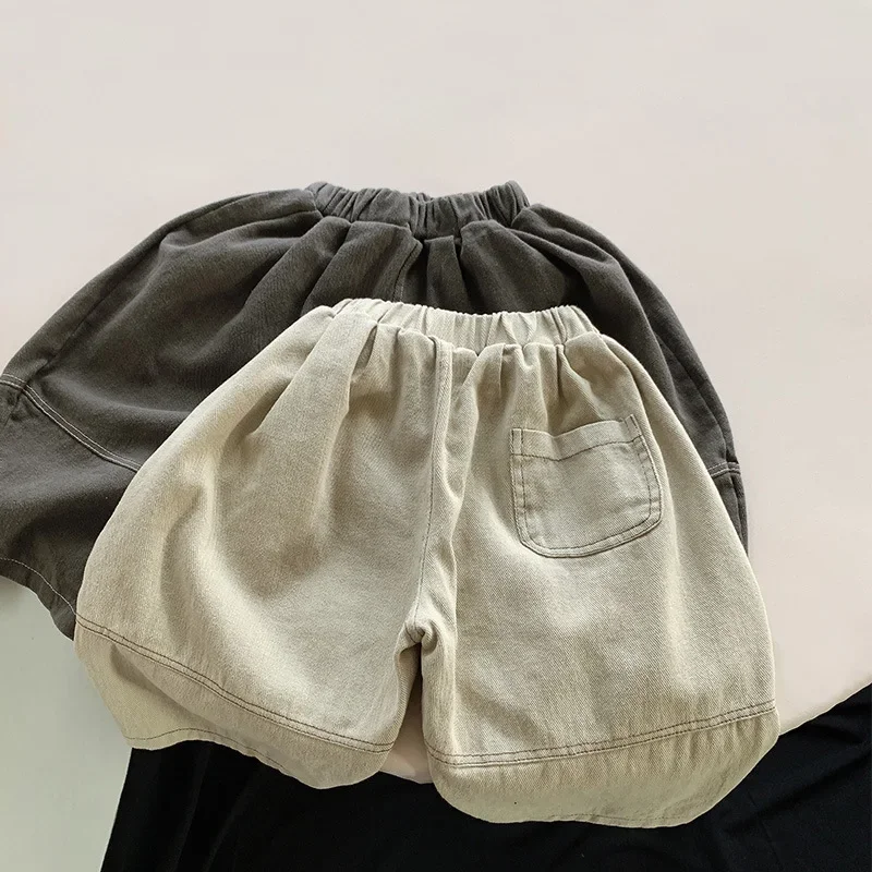 Kinderhosen für Frühling und Herbst, neue, lässige, lockere Jungenhosen mit weitem Bein, Haremshosen, 1-7 Jahre, Kinderhosen, Jungenkleidung – Detail 9