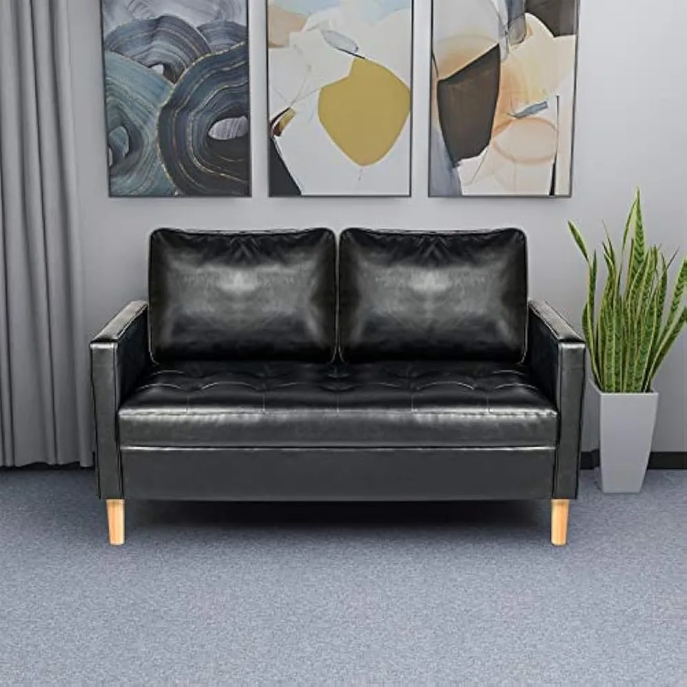 57" Modern Sofa Cou… - image