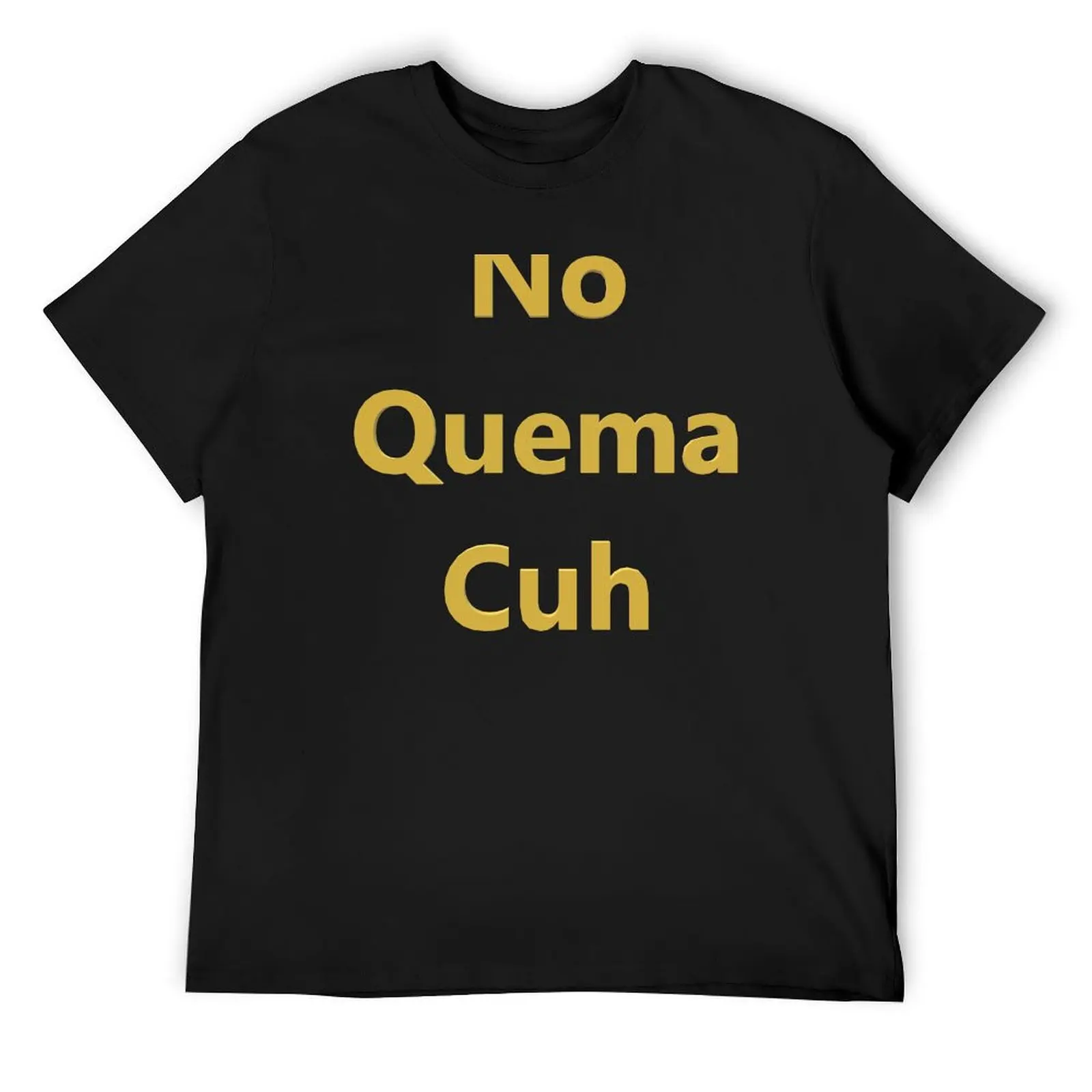 

No Quema Cuh T-Shirt baggy shirts graphics boys animal print mens cotton t shirts