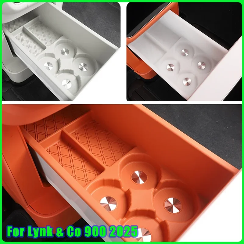 

Автомобильный холодильник, силиконовый коврик, водонепроницаемый противоскользящий органайзер для Lynk & Co 900 920, защитный коврик для салона автомобиля, аксессуары