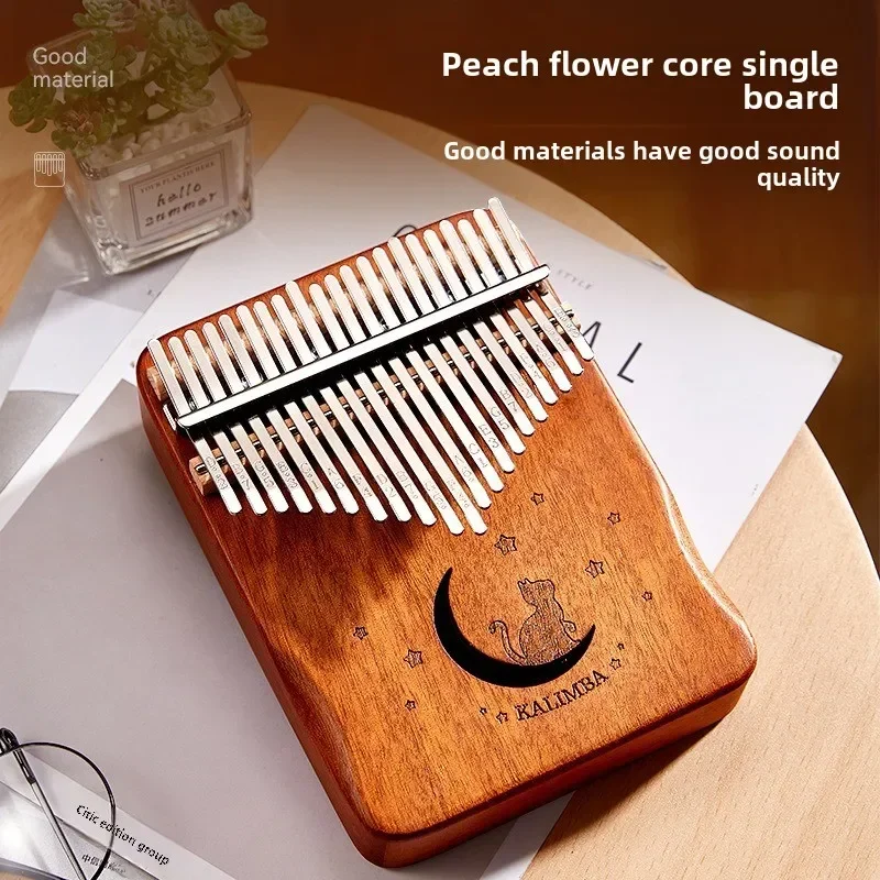 

17-21 Key Kalimba Wish Cat Thumb Piano with –Multiple Color Options Portable Finger Piano for Beginners Practice Playing