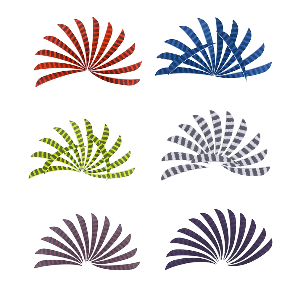 

Turkey Feather Arrow Fletchings 5 Inch Right Left Wing Archery Feathers DIY Accessory for Bow Arrow Shaft Hunting