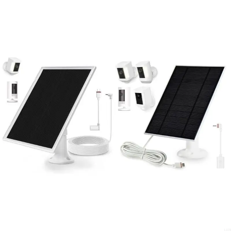 High Efficiency 6W 5V Shingled Solar Plate for Security Camera Easy to Use L43B