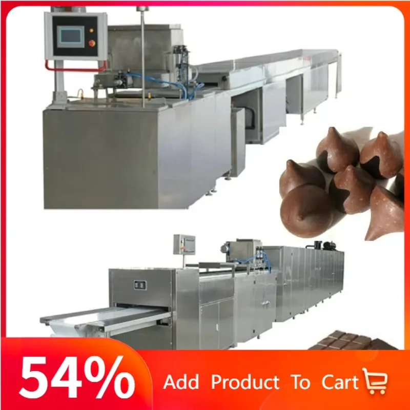 Small Integrated Automatic Chocolate Depositing Production Line Mini Chocolate Forming Processing Machine