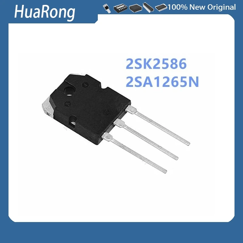 10Pcs/Lot   2SK2586 K2586    2SA1265N A1265N TO-3P