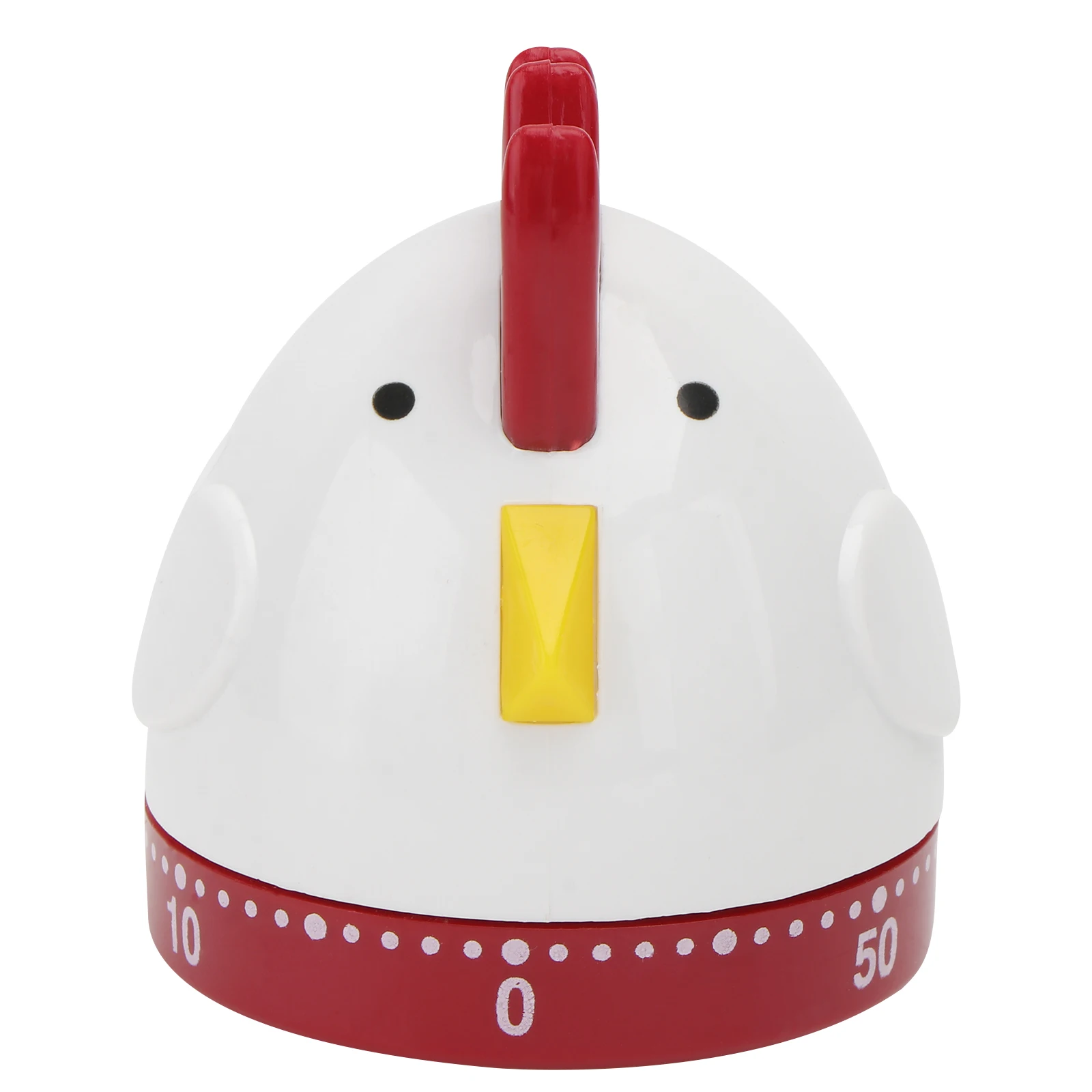 

Mechanical Timer Novelty Rooster Clock Kitchen Reminder Wind Up Timers Cooking Desk Top 1H Easy Use ADHD Special Needs