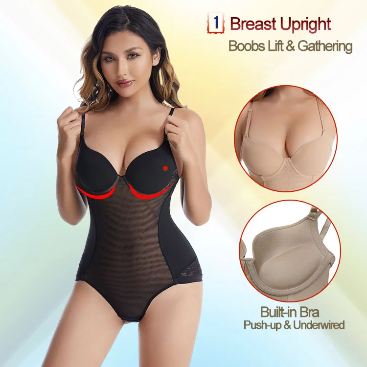 Bra Shapewear Bodysuit Women Butt Lifter Waist Trainer Corset Modeling Strap Reductive Girdles Slimming Underwear Body Shaper