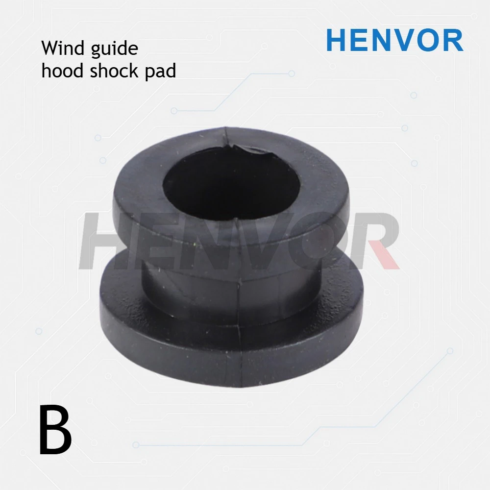 Peças do gerador de motor 173F 178 186FA 188F 192F Tampa da guia de ar Tanque de combustível Almofada de choque Tampa do ventilador Almofada de borracha