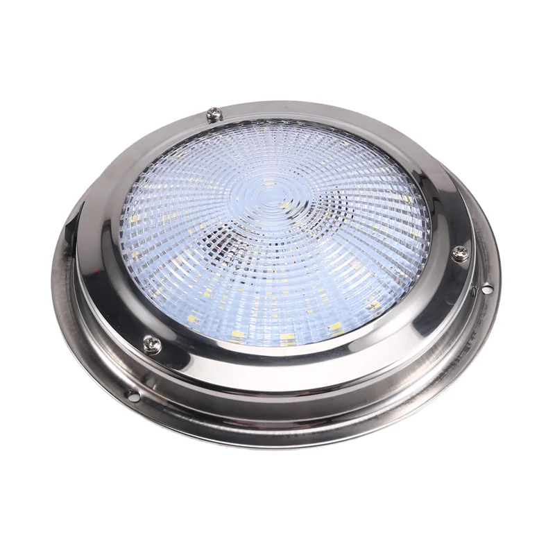 

【Price Drop !!】 RV 12V-24V LED Ceiling Dome Light IP65 Waterproof Interior Illumination 42LED Marine Boat Accessory Courtesy Lam