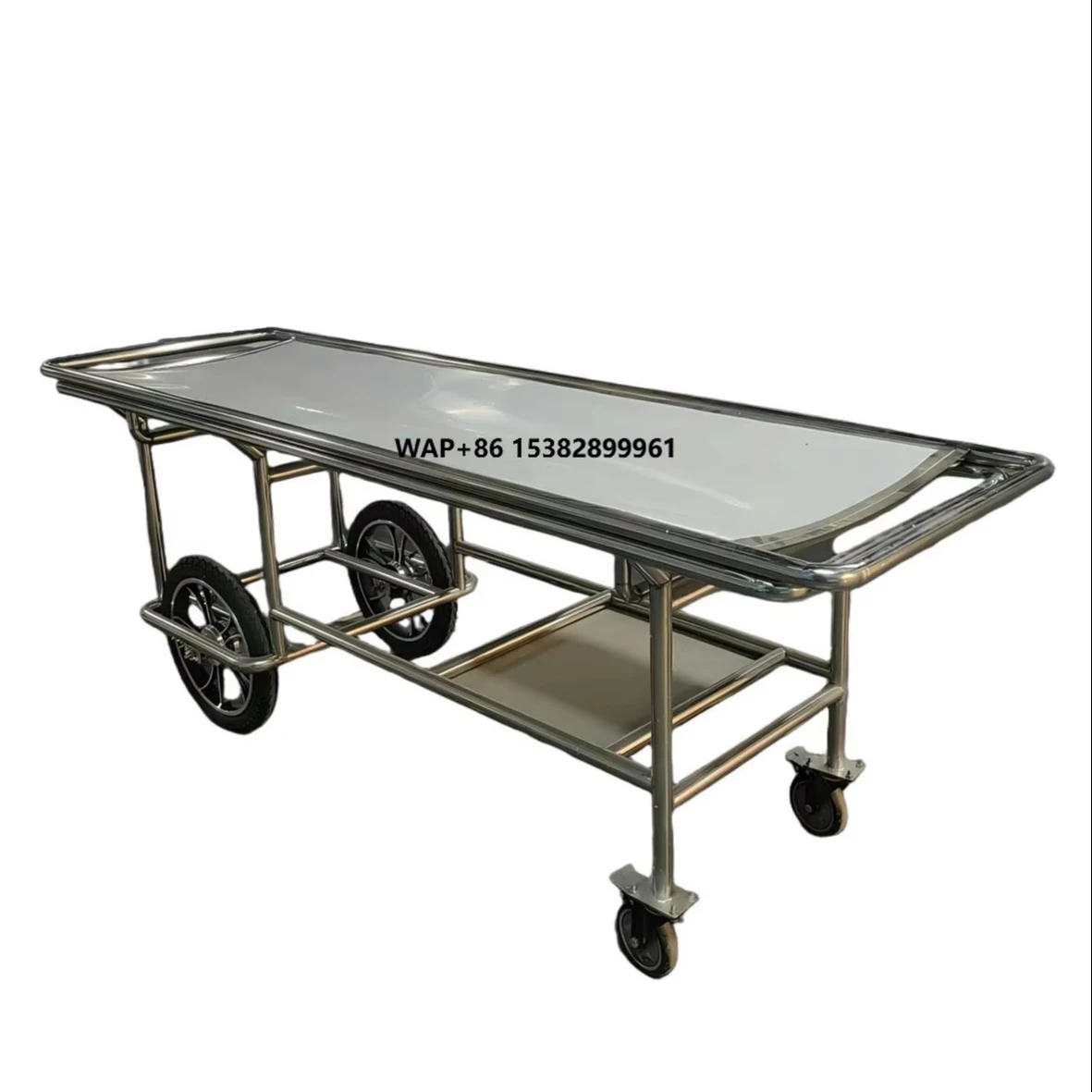 

Mortuary Transport Vehicle, Stretcher and Wheeled Stretcher