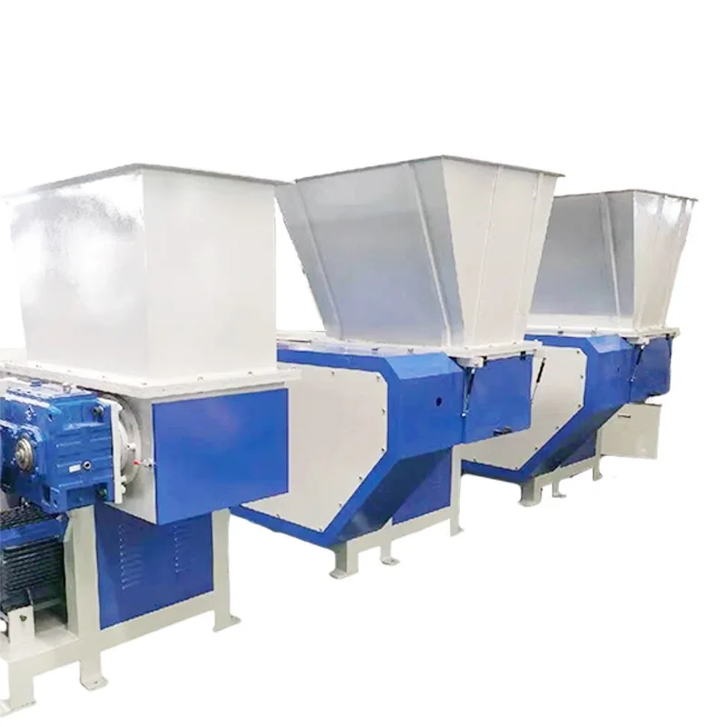 Pipe Scrap Iron Plastic Sheet Garbage Crusher Heavy Duty Single Shaft Shredder