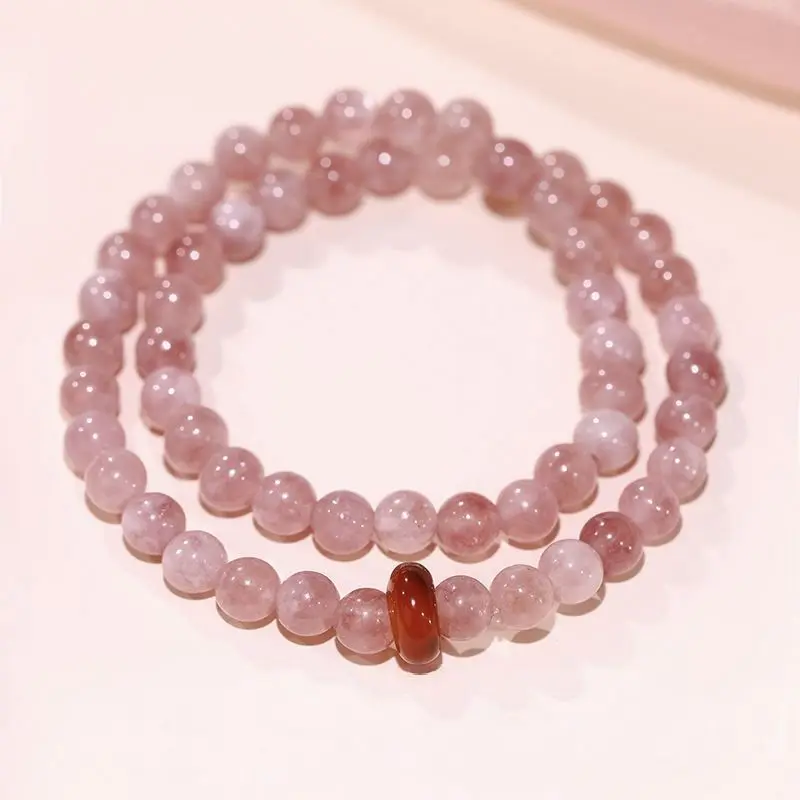 

Antique Double Layer Bracelet Girl's New Entry Luxury Niche Exquisite Hand String Gift Box Birthday Gift for Girlfriend Jewelry