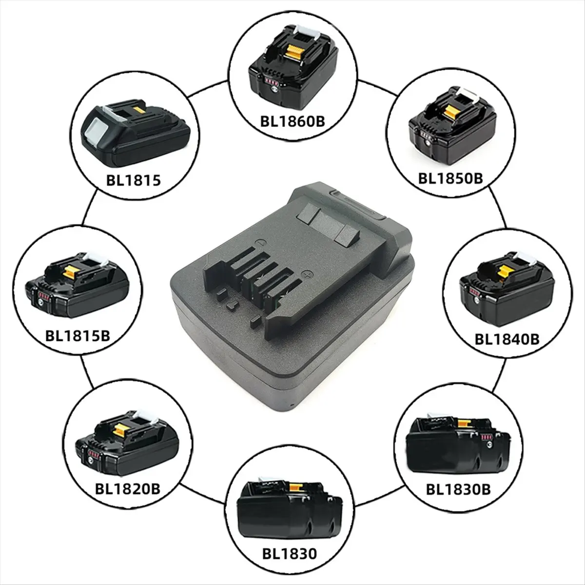 ●Battery Adapter for 18V Battery Conversion for 20V Lithium Battery Tool Converter Battery Adapter