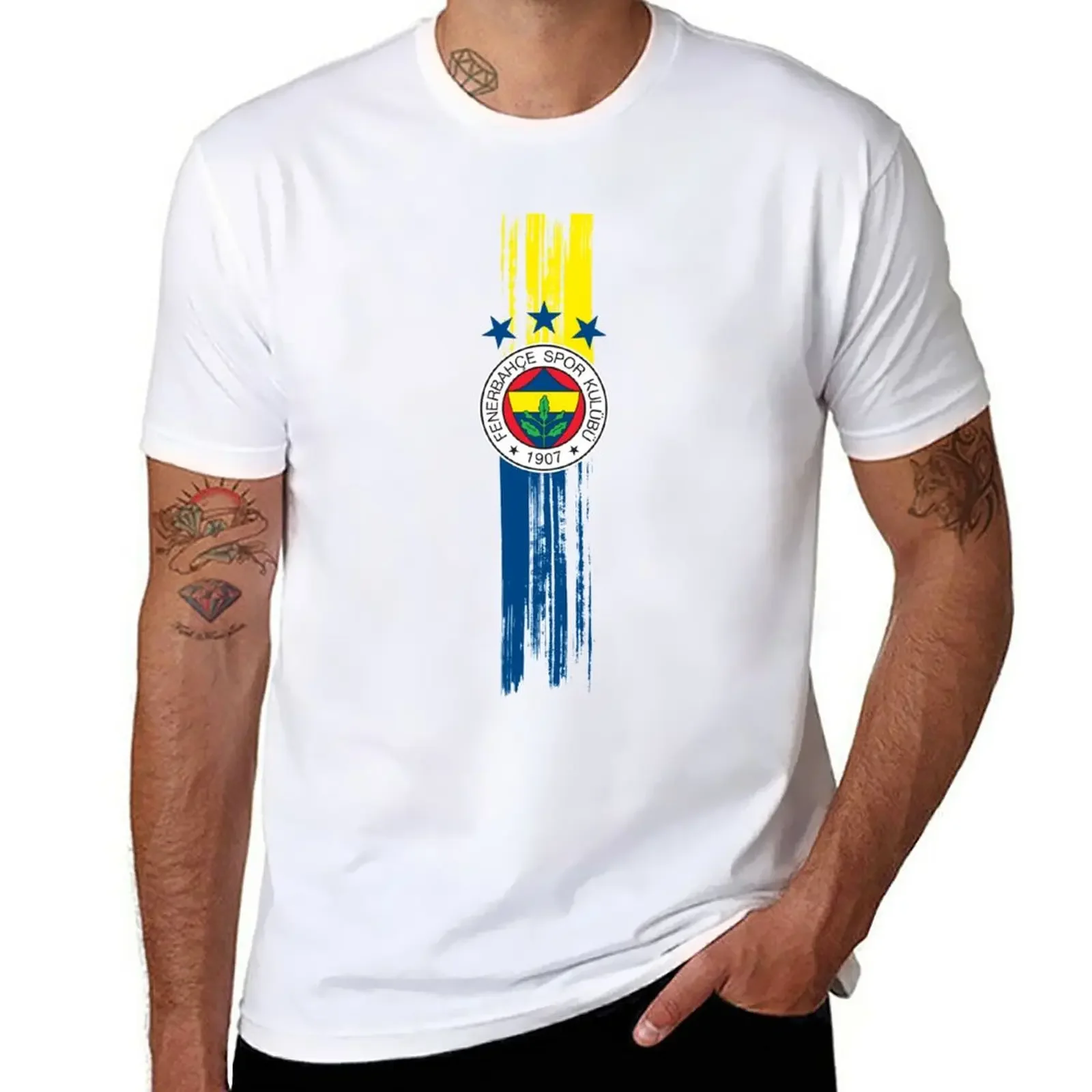 Fenerbahce Istanbul Turkey T-ShirtTee shirt mens pack New All for this colours my colours heavyweight Sweatshirt Informal 2024