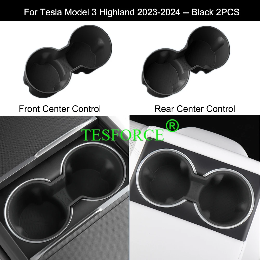 Front Rear Black