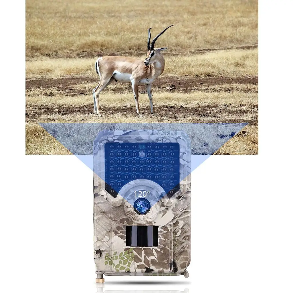 Hunting Trail Camera Cam Wireless Office 120° Wide Angle Record Monitor