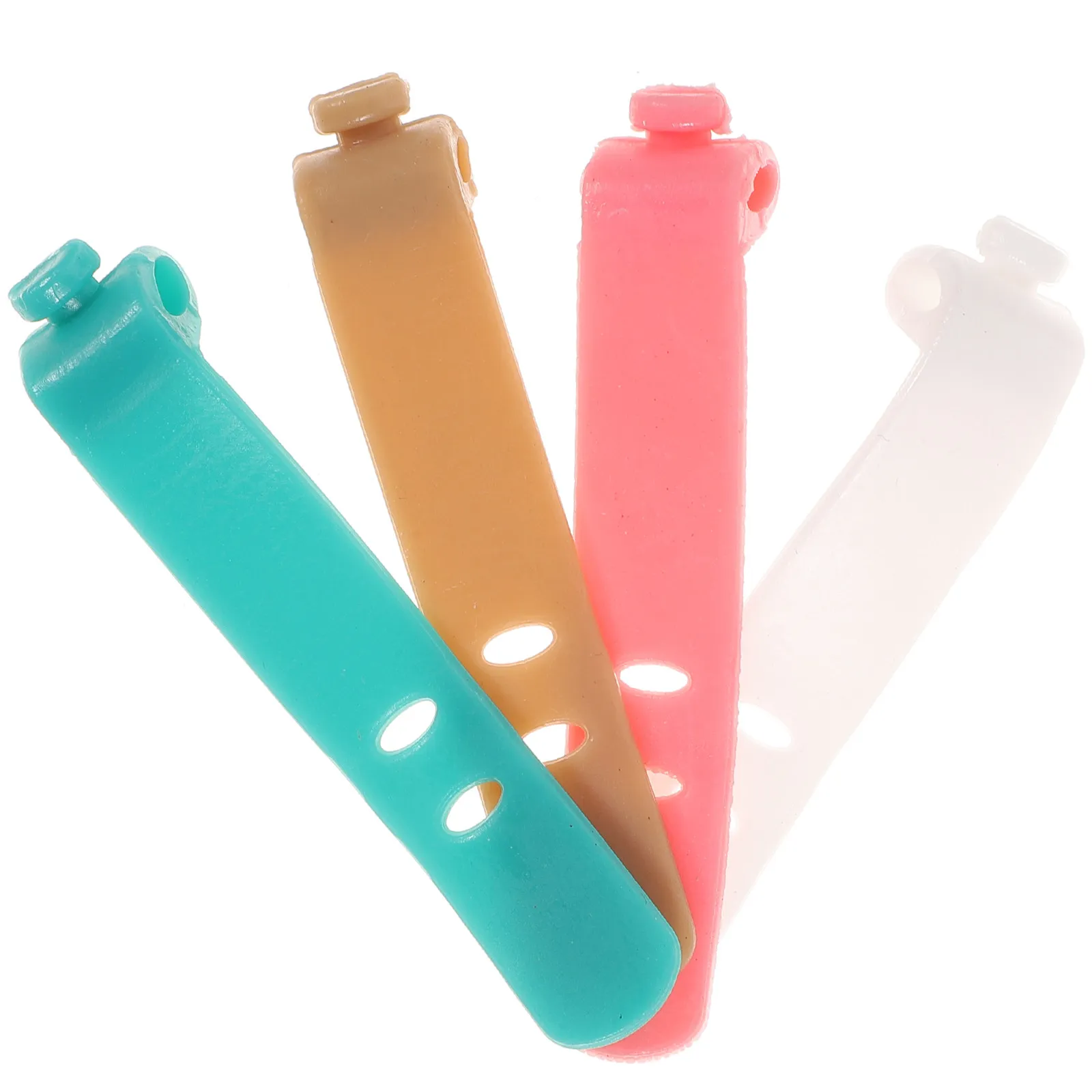 16Pcs Reusable Eco Friendly Silicone Cable Winders Self Locking Cord Organizer for Computer Desk Entertainment Wrap