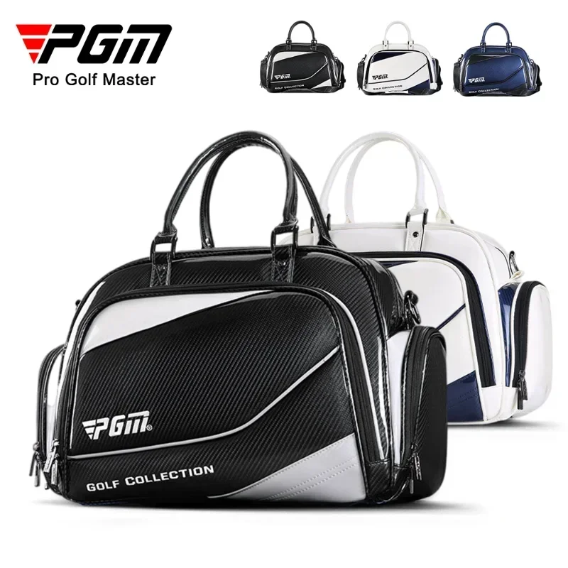 PGM Golf Clothing Bags Men Universal Fashion Waterproof Nylon Ball Bag Large Capacity Independent Shoes Bag YWB036