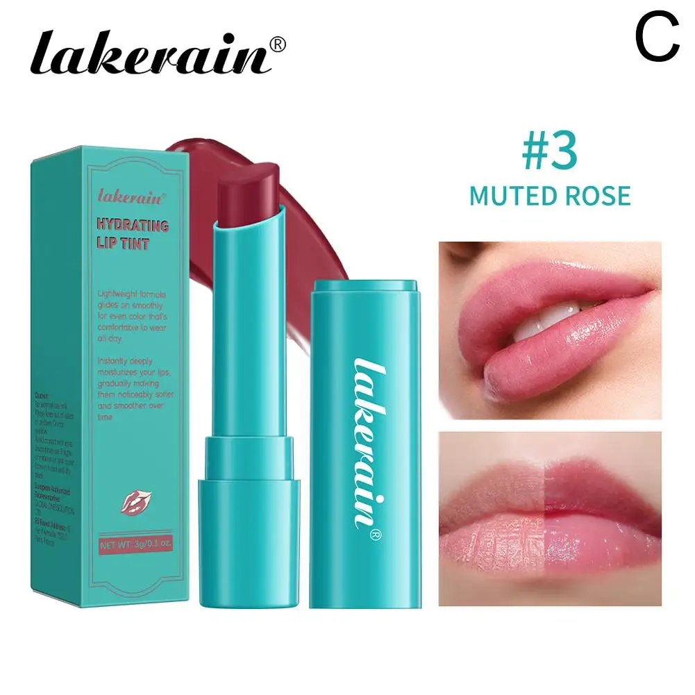 Твердый оттенок для губ, милый увлажняющий зеркальный красный, коричневый, губная помада, оттенок телесного цвета, прозрачная косметическая природа, уход за губами, увлажняющая корея Ma J5y1