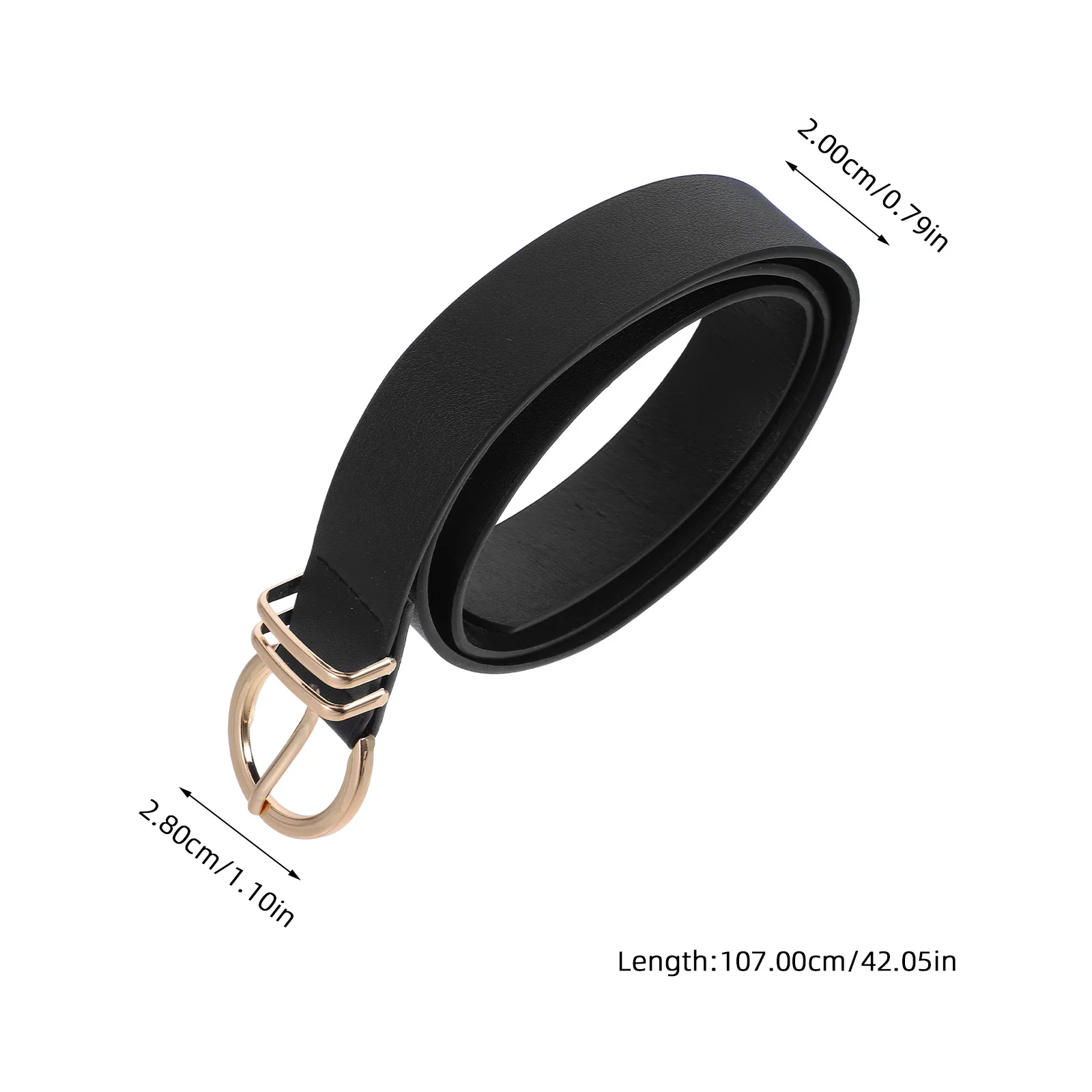 Ceinture en PU pour femmes, pour jean, mode, joint torique, sangle de taille, élégant, décontracté, Look habillé, accessoire tendance pour dames