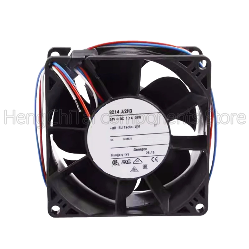 Original 100% Working 8214J/2H3 24V 1.1A 26W cooling fan