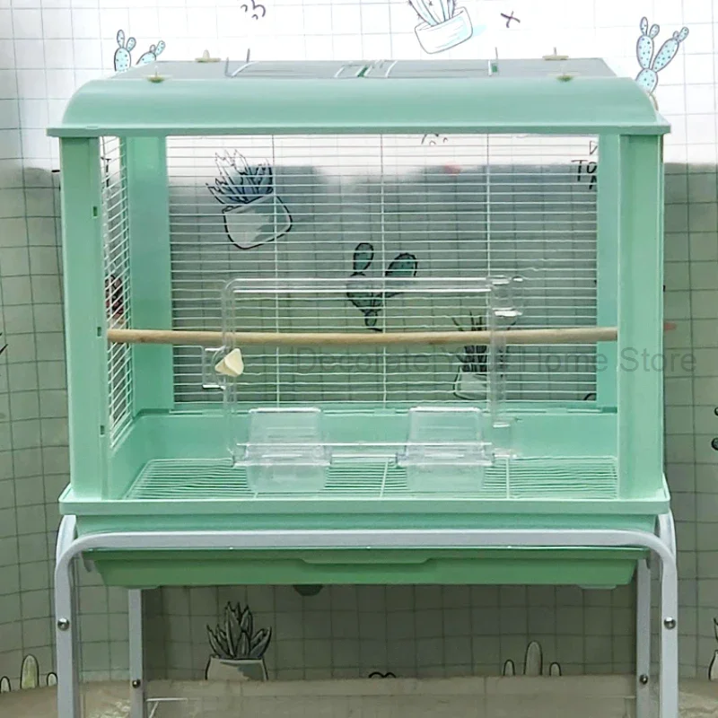 

Palomas Parrot Birdcage Accessories Outdoor Budgie Periquitos Bird Cage Feeder Canarios Cage Pour Oiseaux Pet Furniture CY50BC