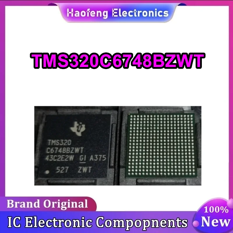 

TMS320C6748BZWT TMS320C6748BZWTA3 A375 BGA-361 IC Chip 100% новый оригинал в наличии