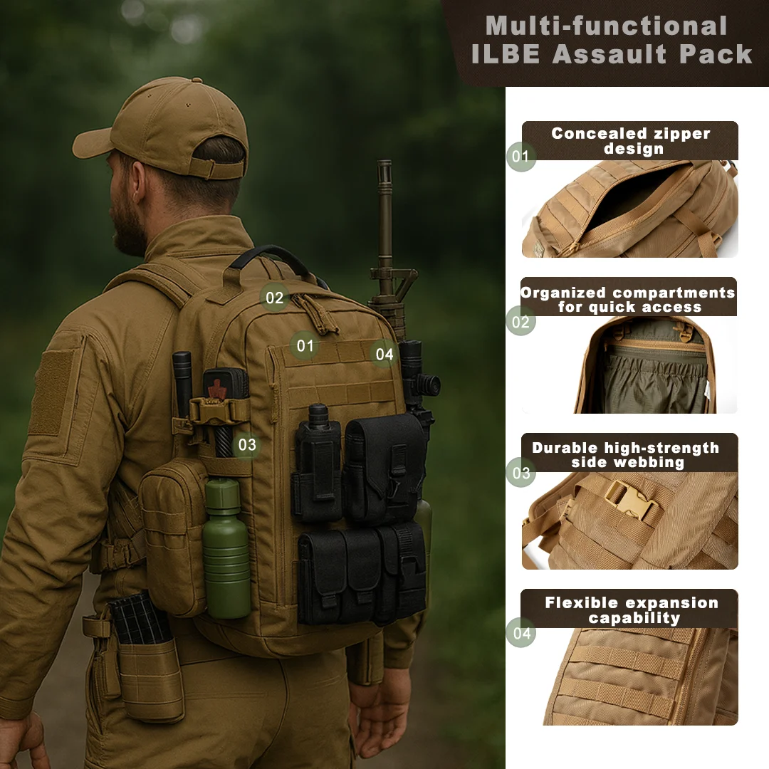 USMC ILBE Assault Pack – Original Military Tactical Backpack