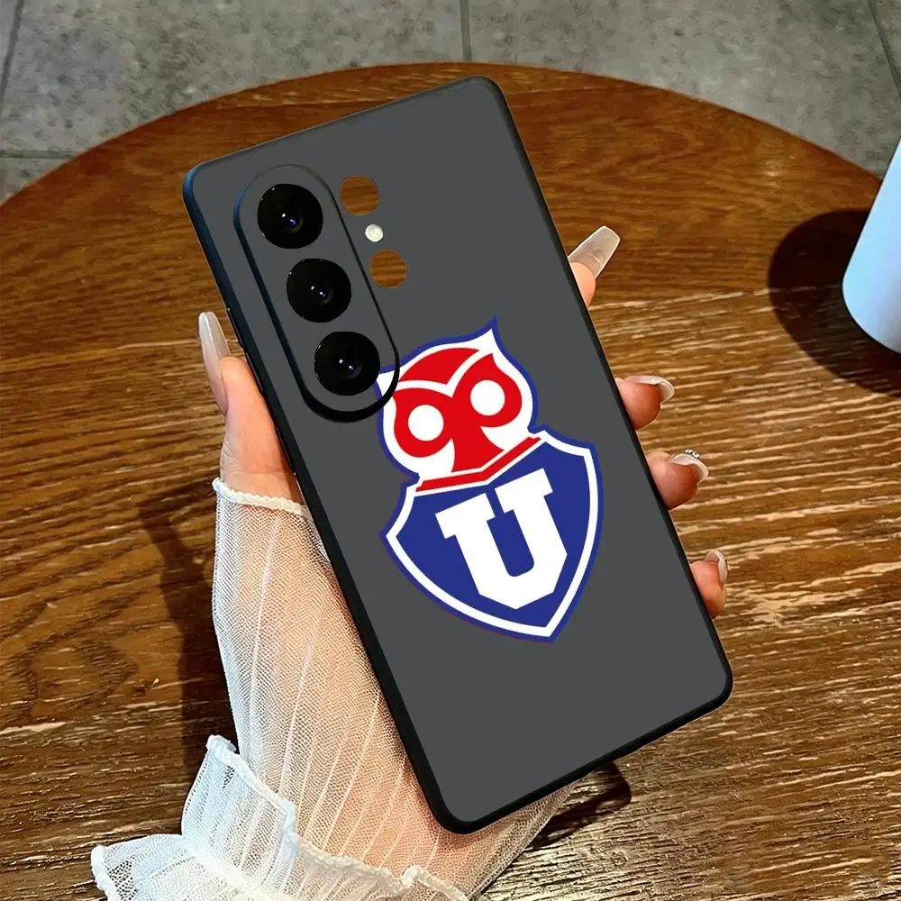 U DE CHILE Phone Case For Samsung Galaxy S26 S25 S24 S23 S22 S21 Plus Ultra Fold A Soft Black
