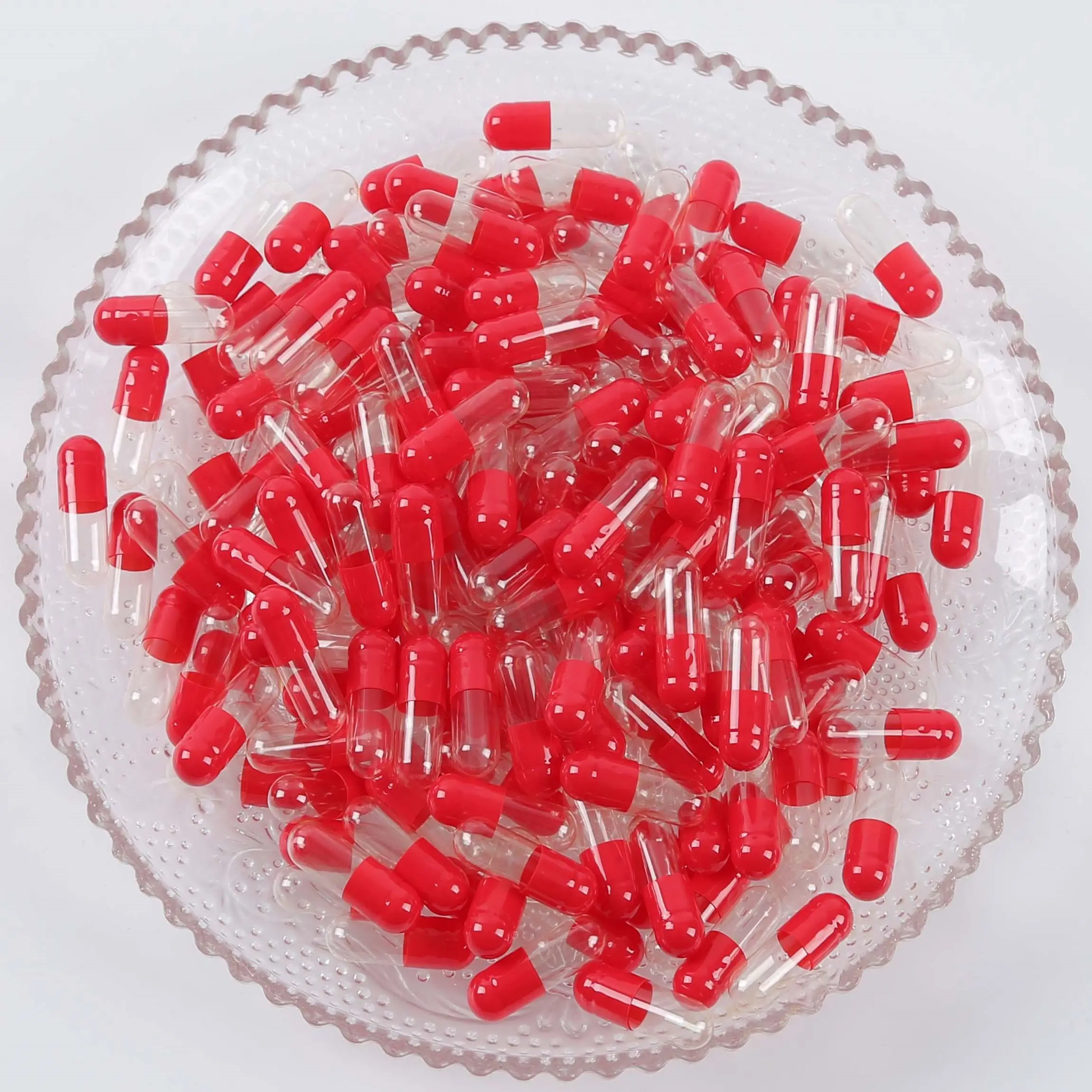 1000PCS Colorful Gelatin Capsule Size 00 0 1 2 3 Food-Grade Empty Separated Joined Gelatin Capsule