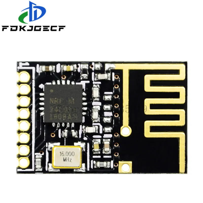 Picture 3: NRF24L01+ wireless data transmission module 2.4G / the NRF24L01 upgrade version 2Mbit/s NRF24L01 Socket Adapter plate Board