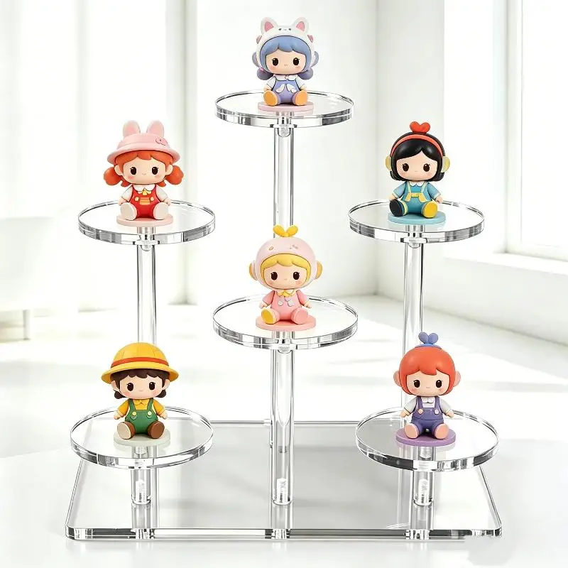~Large Special Display Model Stand Acrylic Model Shelf For Product Showcase Self-Assembled Acrylic Display Stand