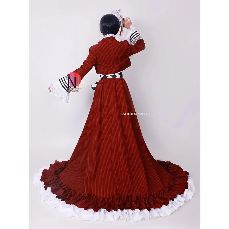 حار لعبة الأسود بتلر Ciel تأثيري حلي الزي فنجان شاي إيرل سيباستيان بتلر البدلة فستان بتصميم حالم حتى حفلة للرجال النساء 2024 جديد