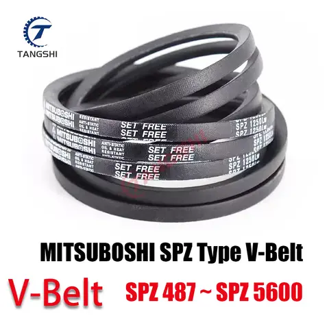 SPZ 유형 농업 기계 V-벨트 산업용 삼각형 벨트 SPZ1812 1900 2030 2160 2280 2690~SPZ2800 변속기 구동 벨트