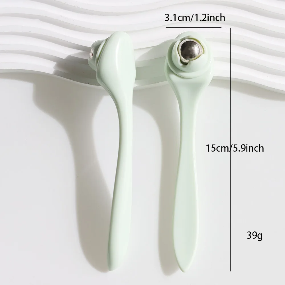 Face Eye Massage Stick Eye Cream Steel Ball Roller Massage Anti Wrinkle Dark Circle Facial Lifting Spatula Beauty Skin Care Tool