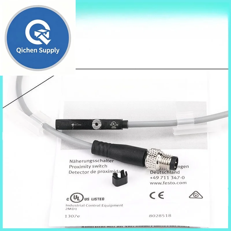 1PC New SMT-C1-PS-24V-K-0.3-M12 Proximity Sensor Switch 571341 Magnetic Cylinder Sensor 0.3m Cable M12 Connector Free Shipping