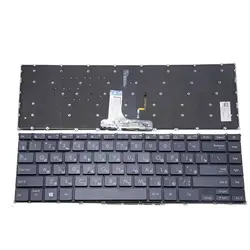 XIN-Russian-US Backlight Laptop Keyboard For Asus ZenBook UX325 UX325E UX325EA UX325 With Backlit