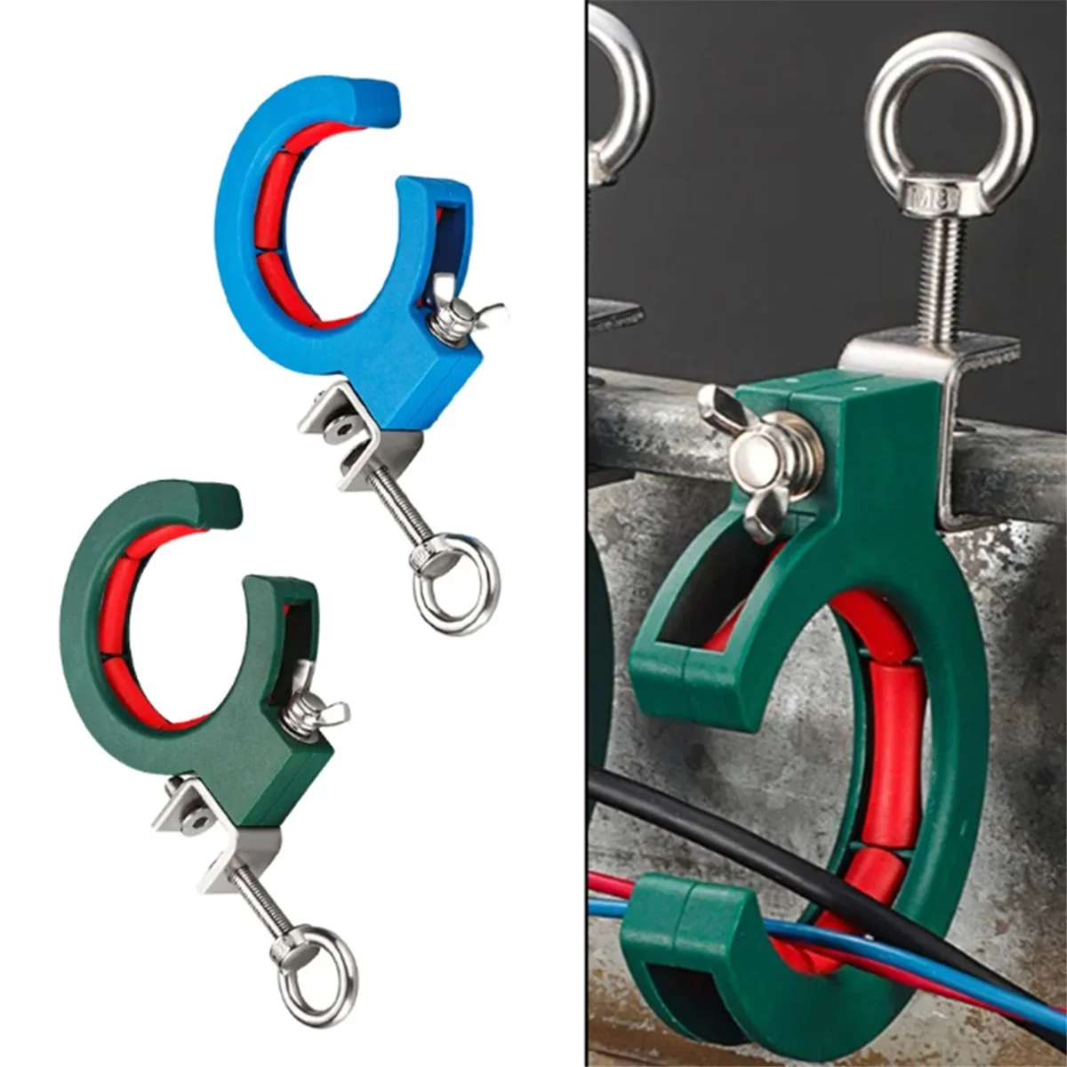 B-T Cable Tray Bridge Pulley Threading Garage Ceiling Integrated Wiring Cable Laying Wire Guide Fixation Auxiliary Tool A