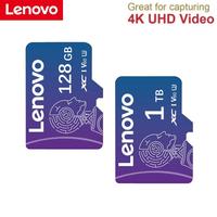 Lenovo 2TB Memory Card 1TB 512GB 256GB 128GB U3 V30 4K Full HD Micro TF SD Card TF Memory Flash Card For Phone/Computer