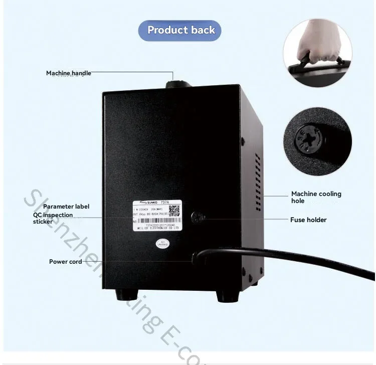 New Intelligent Precision Pulse Welding Machine 737A 18650 Lithium Battery Welding Machine
