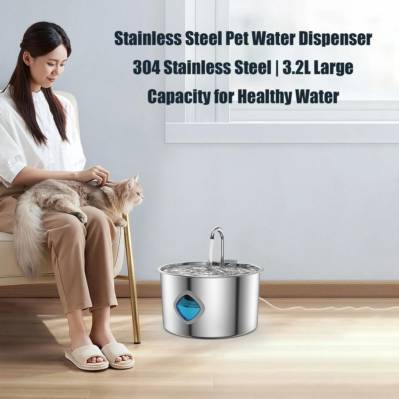 Pet Water Fountain …