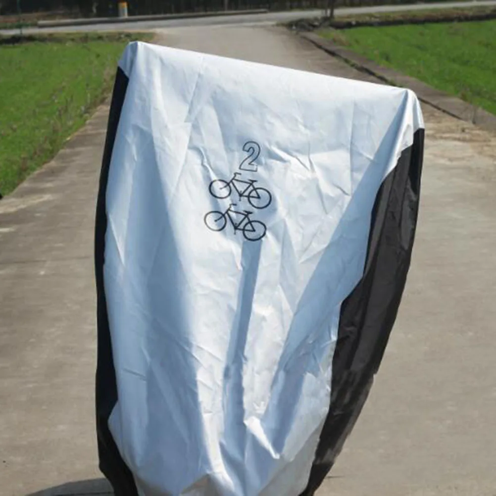 

Waterproof Bicycle Cover for Bike Protection Outdoor Dust Durable Foldable Lightweight Secure Clips All Weather