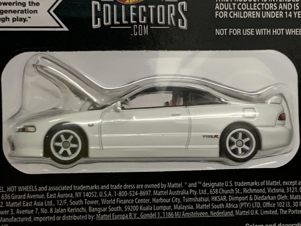 Hot Wheels Collectors RLC 1/64 1995 Honda Integra  R Die-cast Model Cars