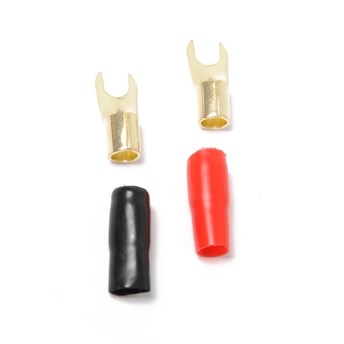 

5 Pairs Audio Terminal Block Crimp Barrier Spades Electric Wire Connectors Terminals