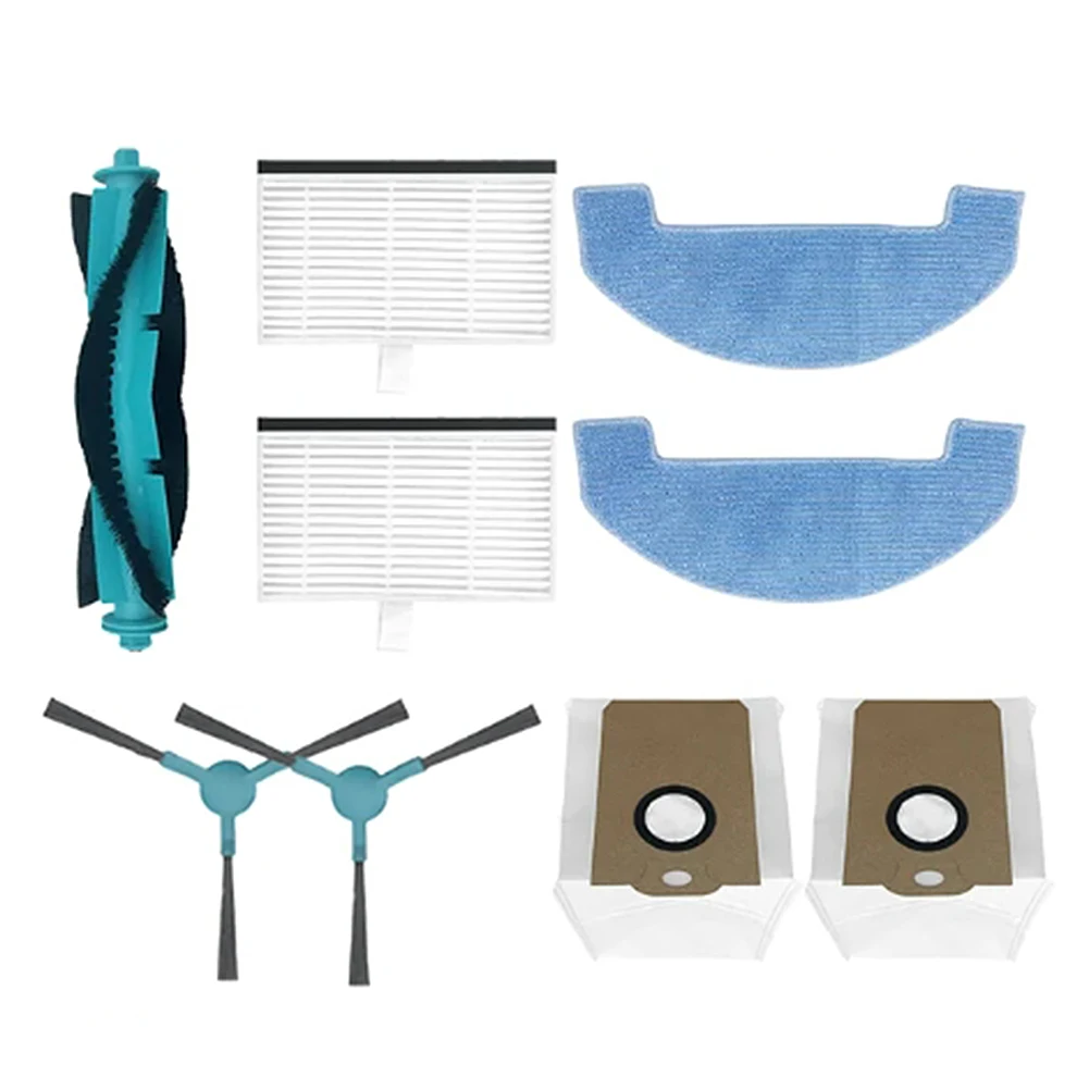 

1 Set Vacuum Cleaner Accessories For Conga 7490 8290 Vacuum Cleaner Dust Bag 2 Rags 2 Filters 2 Roller Brush 1 Side Brush 2