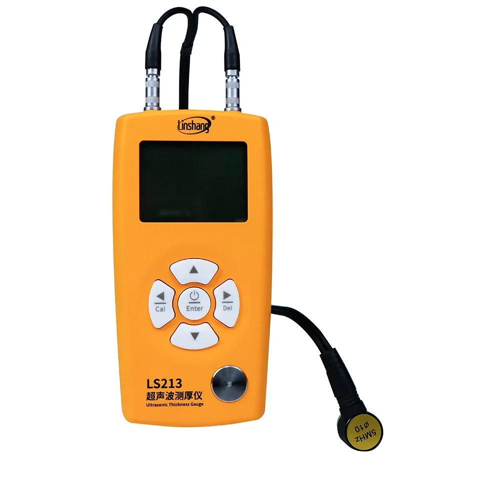 Linshang LS213 Sonic ультразвуковой толщиномер тестер измерительное устройство для стали, стекла, пластиковой пластины, металлического материала