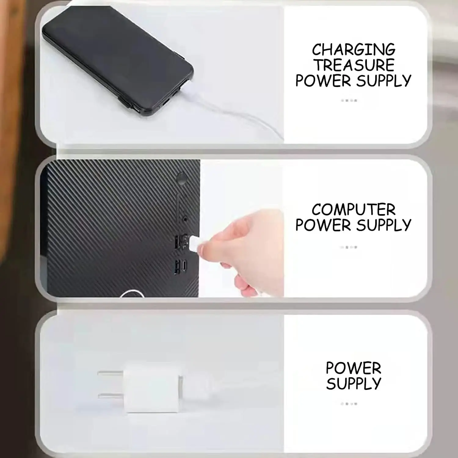 مروحة مكيف هواء محمولة، مروحة تكييف هواء صغيرة مبردة بالماء قابلة لإعادة الشحن عبر USB، مبرد هواء تبخيري صديق للبيئة مع S